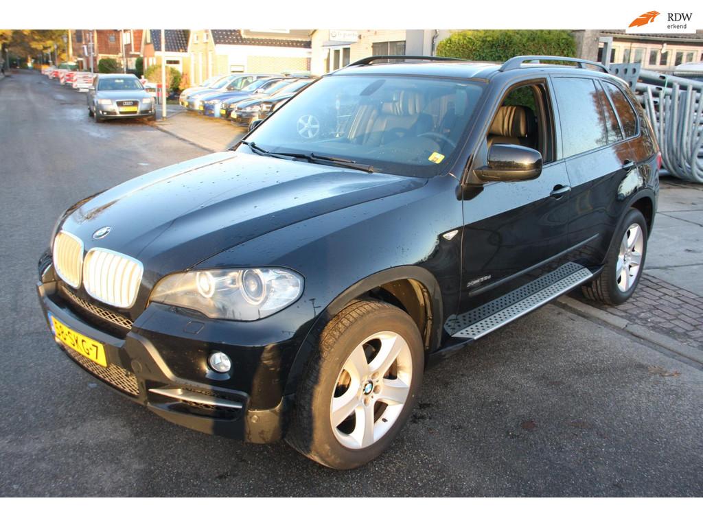 BMW X5 XDrive35d High Executive massage,trekhaak,360 camera, Automaat, Euro 5, 255 €/maand, Zwart