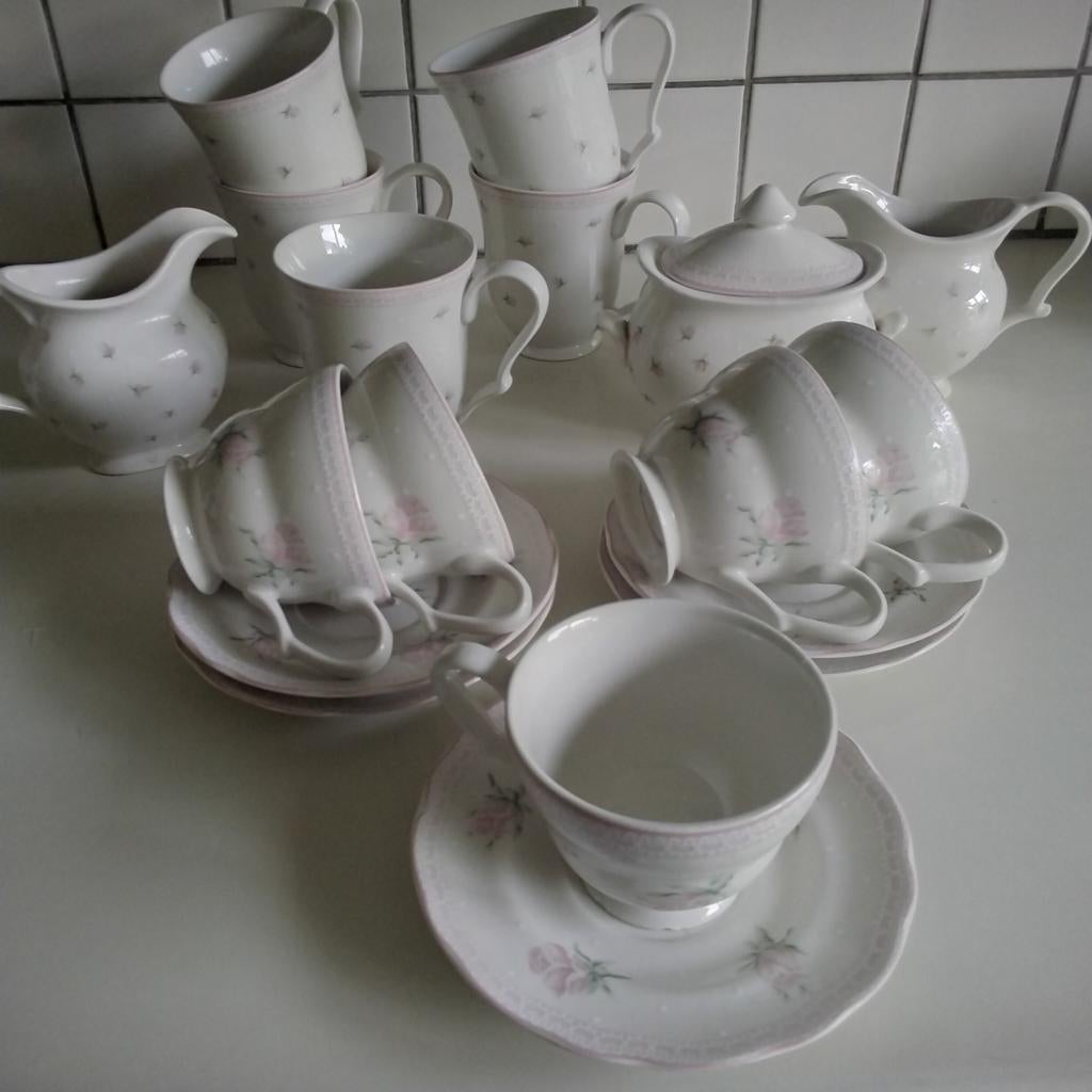 Servies blokker cambridge, Ophalen, Zo goed als nieuw, Overige stijlen, Kop(pen) en/of Schotel(s)