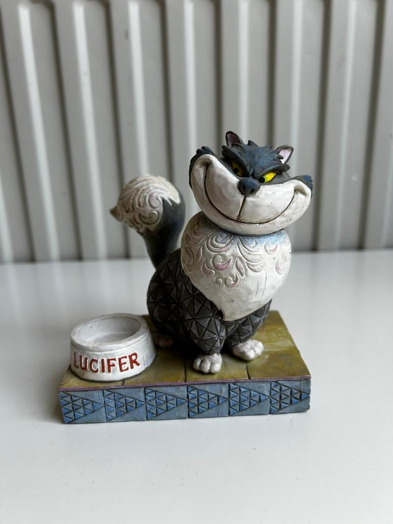 Disney traditions Lucifer, Ophalen of Verzenden, Zo goed als nieuw, Beeldje of Figuurtje