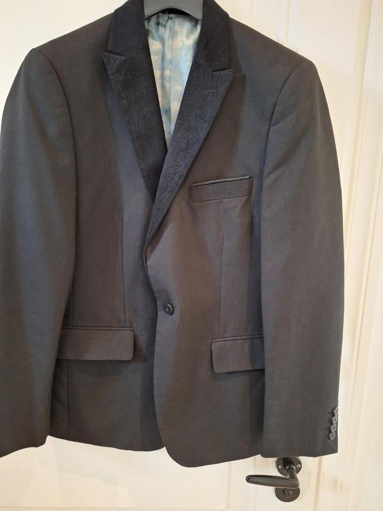 Mooi smoking colber zwart maat 50 merk Soho, Kleding | Heren, Kostuums en Colberts, Ophalen of Verzenden, Zo goed als nieuw, Maat 48/50 (M)