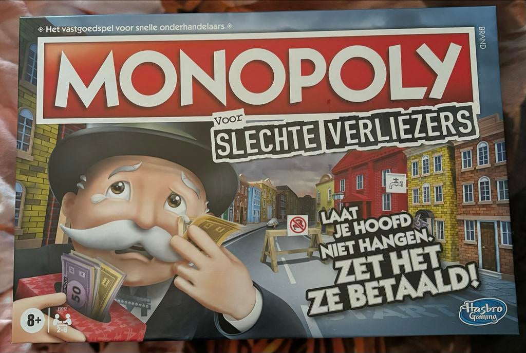 Monopoly voor slechte verliezers (nieuw), Ophalen of Verzenden, Nieuw