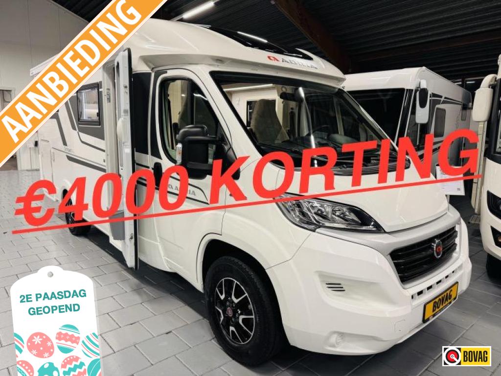 Adria Compact PLUS SC Automaat PAASSHOW 4000 KORTING, Caravans en Kamperen, Campers, Automaat, Fiat, Bedrijf, Diesel