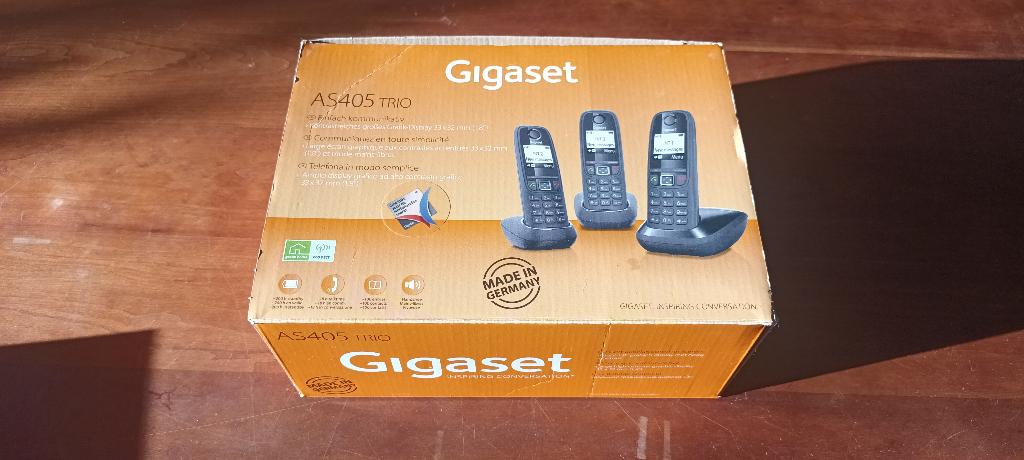 Gigaset AS405 Trio, Ophalen of Verzenden, Zo goed als nieuw, 3 handsets