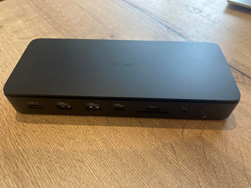 I-TEC Thunderbolt 4 Docking Station - Incl garantie, Computers en Software, Dockingstations, Ophalen, Zo goed als nieuw, Docking station