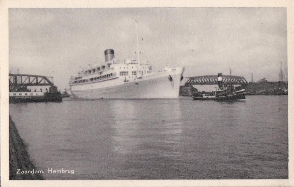 zaandam hembrug   boten, Verzamelen, Ansichtkaarten | Nederland, Noord-Brabant, Voor 1920, Ophalen of Verzenden