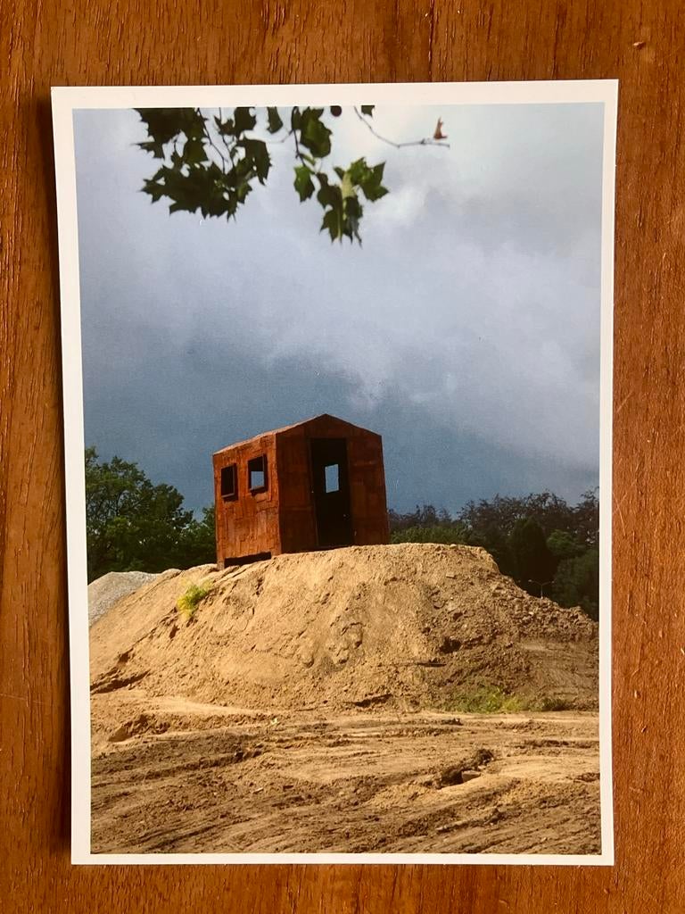 Piet Hein Eek - Stalen afvalhuisje (2007) - Eindhoven, Ophalen of Verzenden, 1980 tot heden, Ongelopen, Noord-Brabant