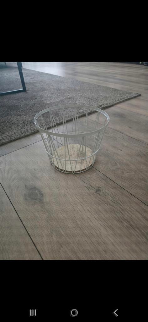 Ijzeren schaal, Ophalen of Verzenden, Rond, Overige materialen