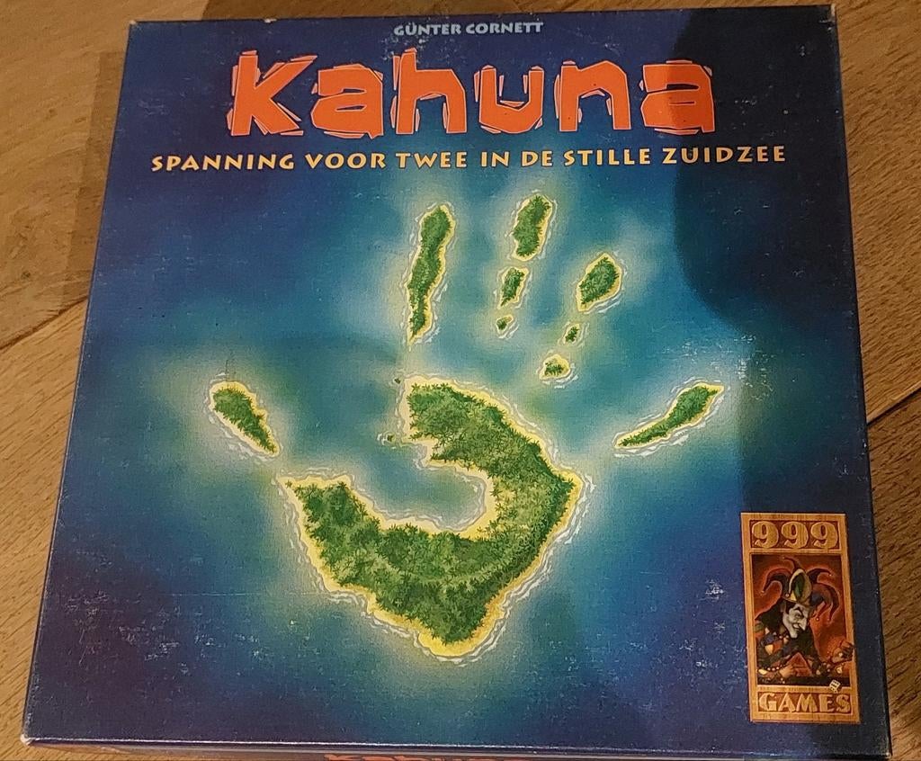 Kahuna - Landjepik voor 2 spelers 999 Games, Een of twee spelers, Ophalen of Verzenden, Zo goed als nieuw, 999 Games