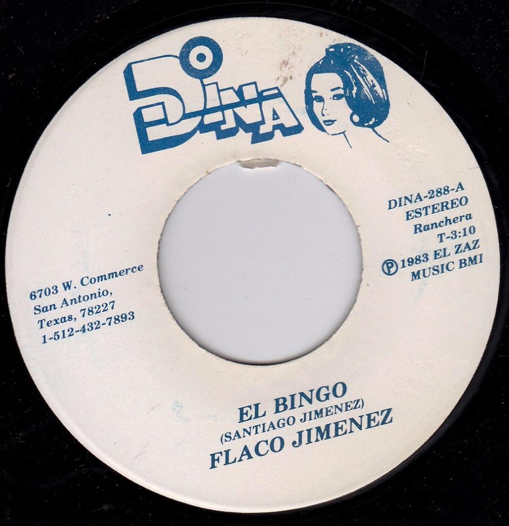 Flaco Jimenez - El Bingo 7", 7 inch, Single, Ophalen of Verzenden, Pop