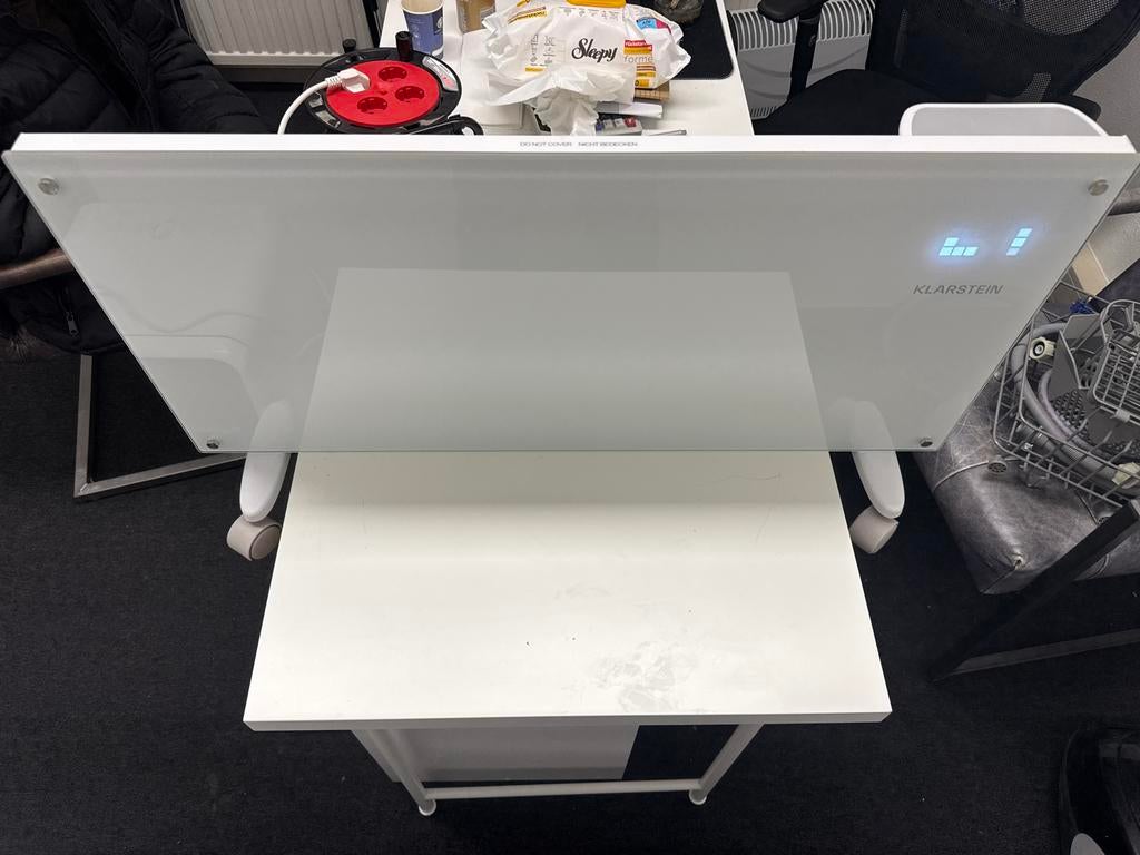 Klarstein Elektrische Kachel - Stijlvol en Efficiënt, Overige soorten, Elektrisch, Ophalen of Verzenden, Zo goed als nieuw