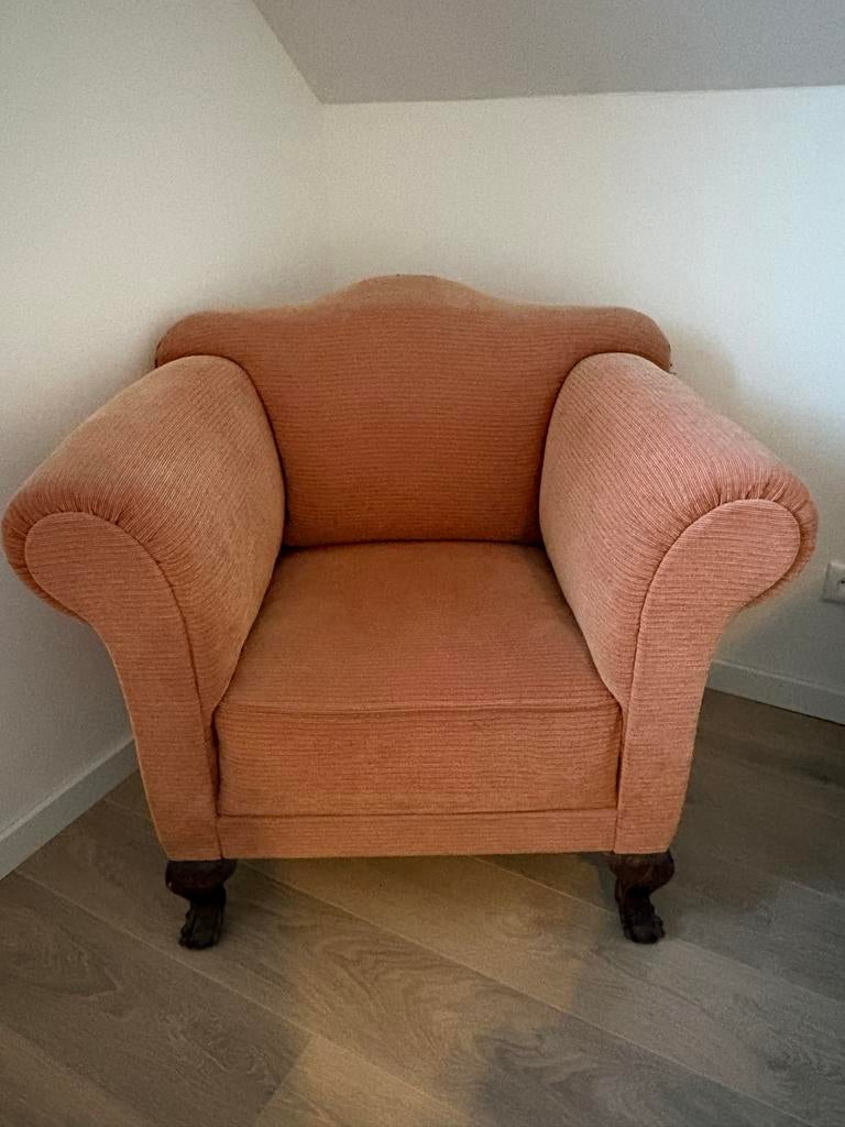 Retro stoel van Melles meubelmakerij Groningen, Ophalen of Verzenden