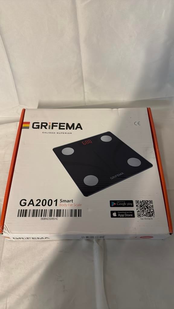 Grifema digitale weegschaal, Witgoed en Apparatuur, Weegschalen, Ophalen of Verzenden, Zo goed als nieuw, Personenweegschaal, 100 kg of meer