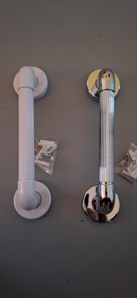 Nieuwe wandbeugel 30 cm voor badkamer of toilet, Ophalen of Verzenden, Nieuw, Chroom, Overige typen