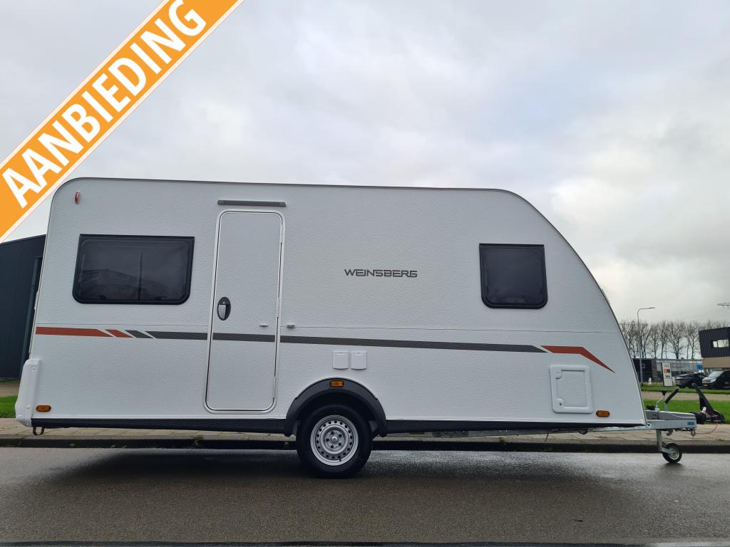 Weinsberg CaraCito 450 FU 2025 Airco en Voortent, Caravans en Kamperen, Caravans, Overige merken, Rondzit, Bedrijf, 750 - 1000 kg
