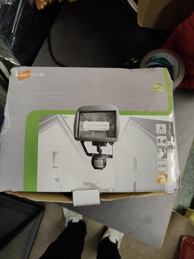 Sencys buitenlamp met bewegingssensor 24W, Tuin en Terras, Ophalen, Nieuw