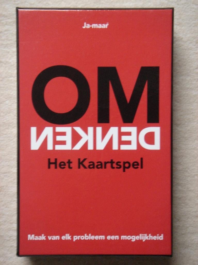 OMdenken Het Kaartspel, Ophalen, Zo goed als nieuw