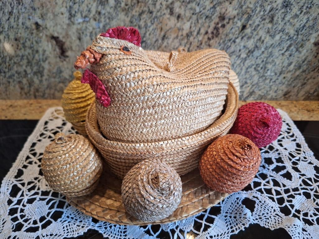 Antieke eierhouder, Ophalen of Verzenden