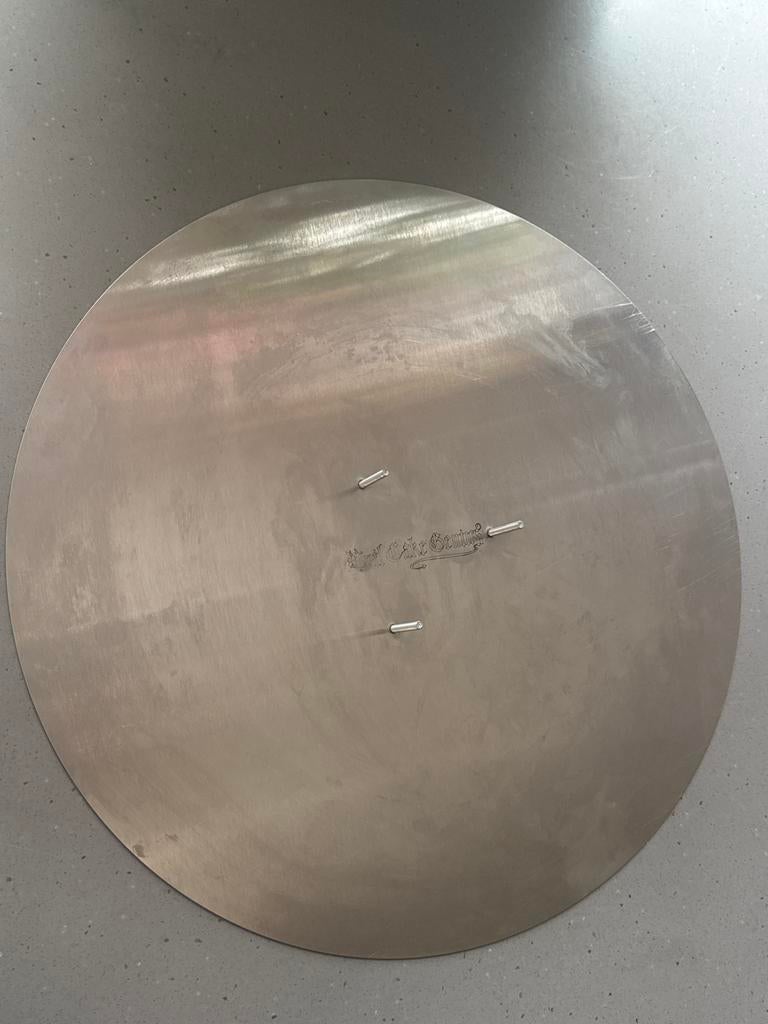 RVS hulpmiddel voor decoreren taartdummy’s, Ophalen of Verzenden, Gebruikt, Taarten, Versiering