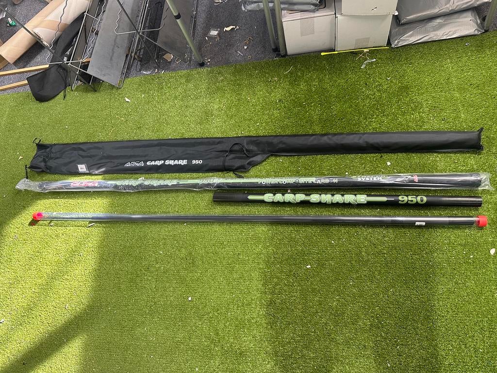 Nieuwe Arca Carp Snare oversteek + extra topset, 9.50m, Ophalen of Verzenden, Nieuw, Vaste hengel