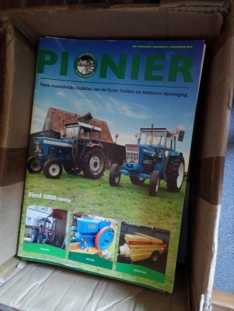 Pionier tijdschriften 1984-2014 - Complete collectie, Ophalen of Verzenden, Zo goed als nieuw, Overige typen