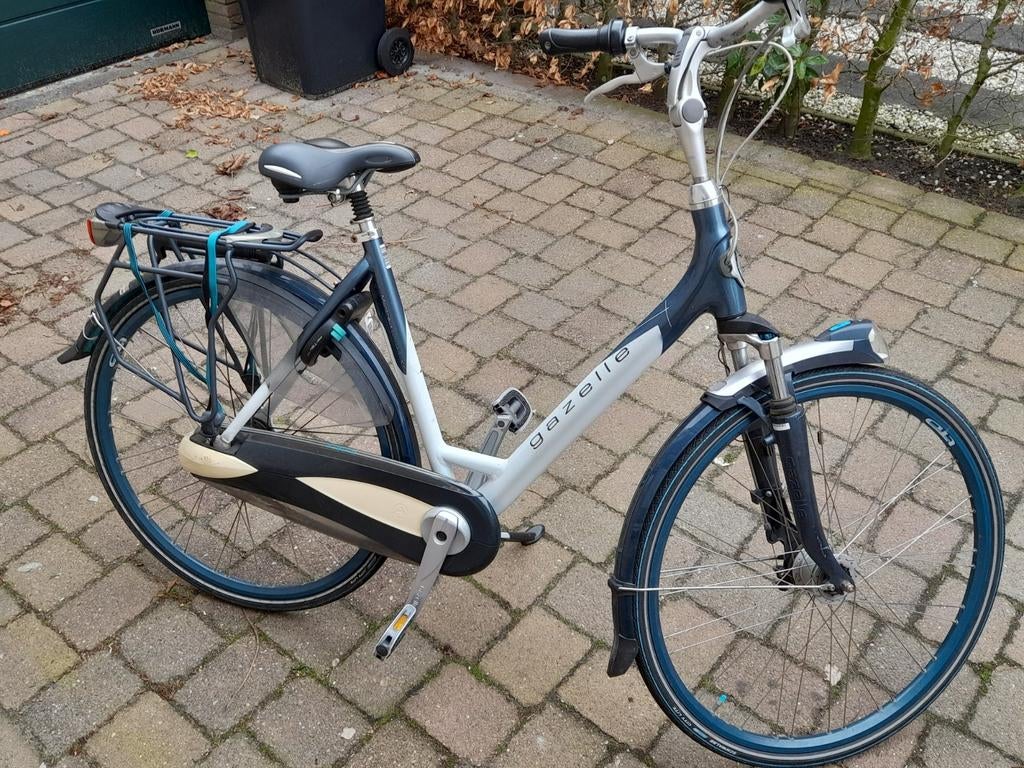 Gazelle Montreux Ltd damesfiets maat 53, Fietsen en Brommers, Ophalen, Versnellingen, Gazelle, 53 tot 56 cm
