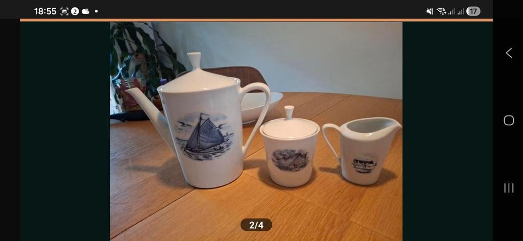 Porzellan Bavaria Servies - NL provincies, Ophalen