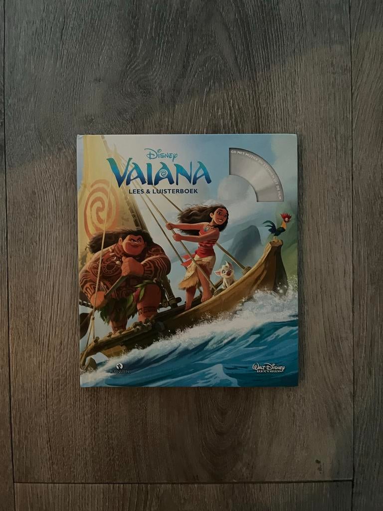 Disney Vaiana Lees- & Luisterboek met CD, Ophalen of Verzenden, Zo goed als nieuw, Sprookjes