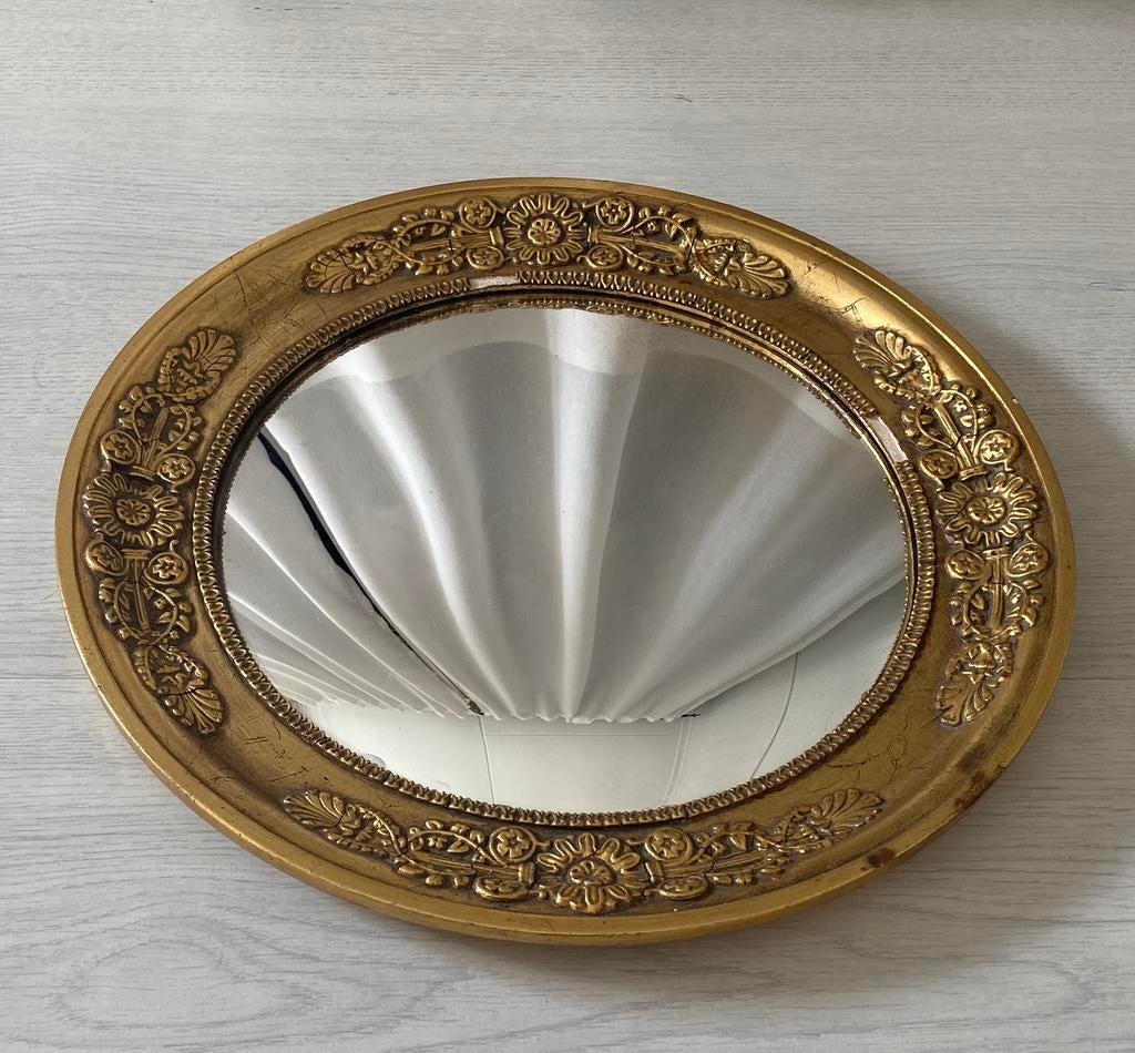 Butlerspiegel, Ophalen of Verzenden, Rond, Minder dan 50 cm