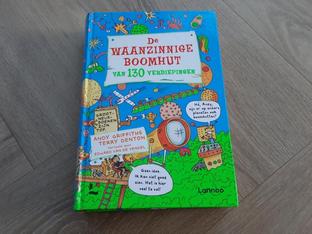 Andy Griffiths - De waanzinnige boomhut van 130 verdiepingen, Fictie algemeen, Andy Griffiths; Terry Denton, Ophalen, Gelezen