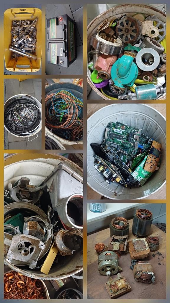 GEVRAAGT OUD IJZER EN METALEN.., Ophalen