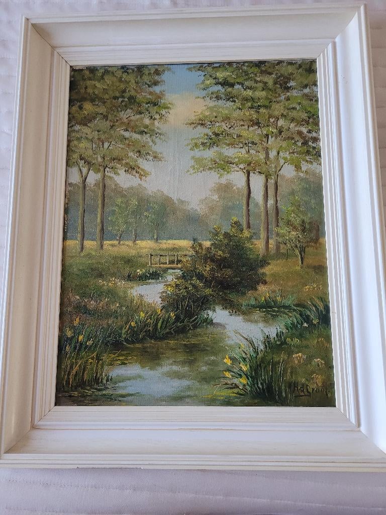 Schilderij HdGroot, Antiek en Kunst, Ophalen