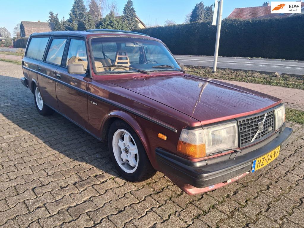 Volvo 245glt 2.1 Turbo Overdrive, Auto's, Achterwielaandrijving, Overige modellen, 4 cilinders, 122 pk