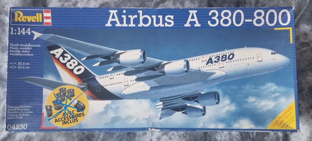 1/144 revell Airbus A380-800, Ophalen of Verzenden, 1:72 tot 1:144, Revell
