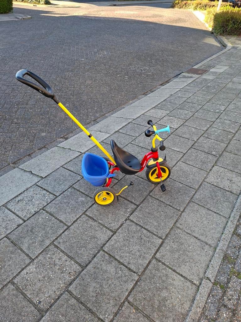 Puky driewieler met duwstang, Ophalen of Verzenden, Duwstang