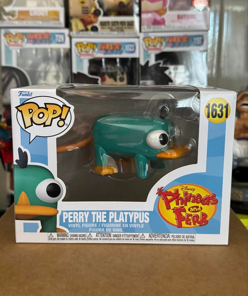 Funko Pop! Perry the Platypus #1631 Phineas en Ferb, Verzamelen, Poppetjes en Figuurtjes, Ophalen of Verzenden, Nieuw