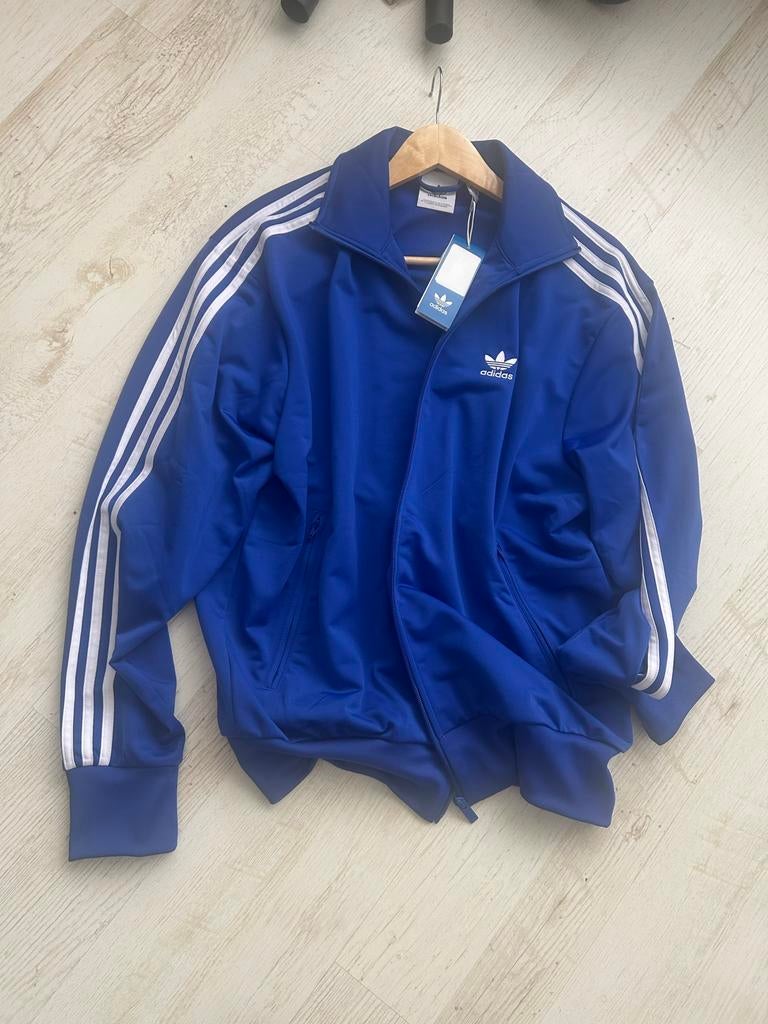 Adidas trainingsjack blauw, Blauw, Nieuw, Overige maten, Ophalen of Verzenden