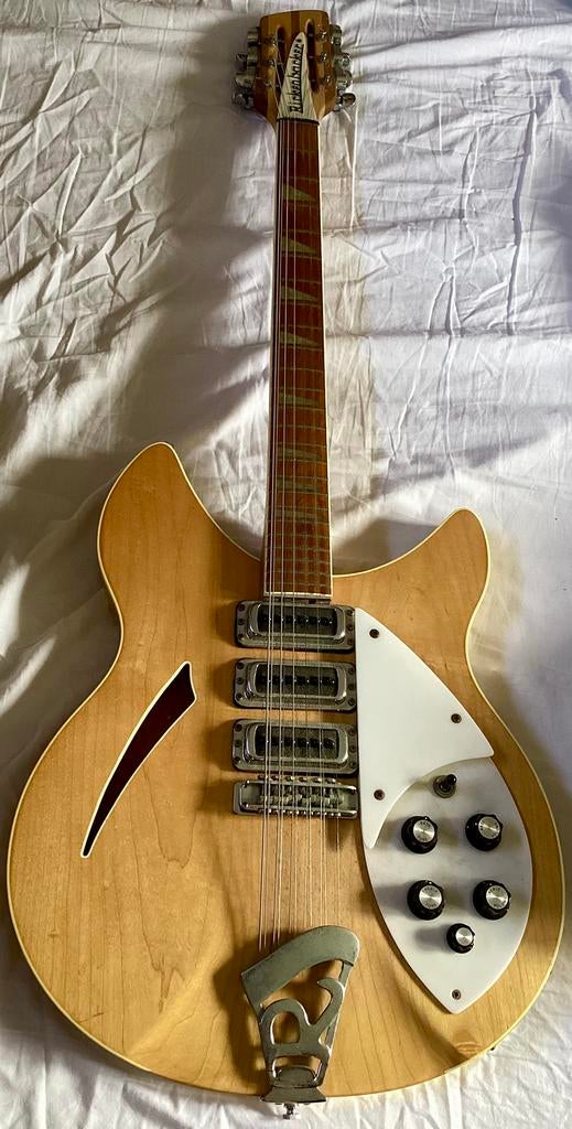 Eén van 6 exemplaren uit 1982: Rickenbacker 370/12, Ophalen of Verzenden, Zo goed als nieuw, Hollow body