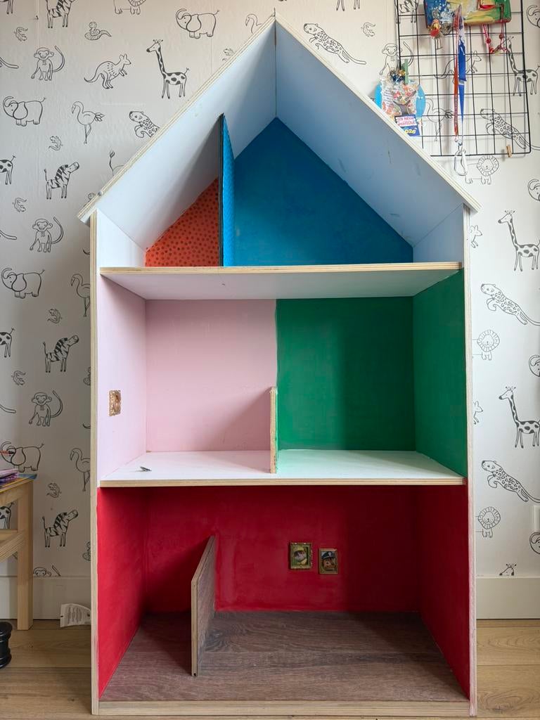 Speelhuis, poppenhuis, muizenhuis, paw patrol huis, Ophalen, Zo goed als nieuw, Poppenhuis