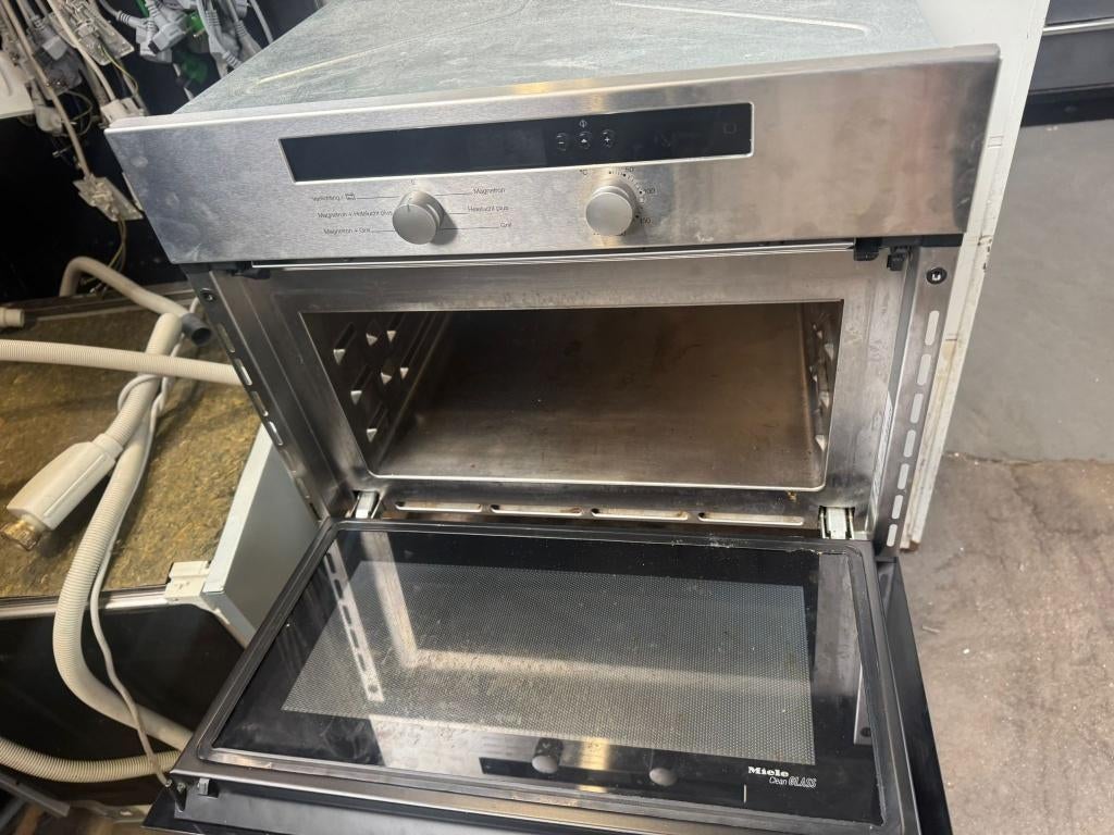 Miele Combi oven schoon garantie bezorging, Witgoed en Apparatuur, Minder dan 45 cm, Ophalen of Verzenden, Zo goed als nieuw, Inbouw