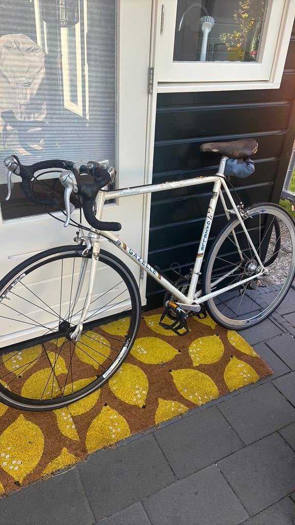 Gazelle Champion Mondial racefiets, Fietsen en Brommers, Fietsen | Racefietsen, Ophalen, Minder dan 10 versnellingen, Gebruikt