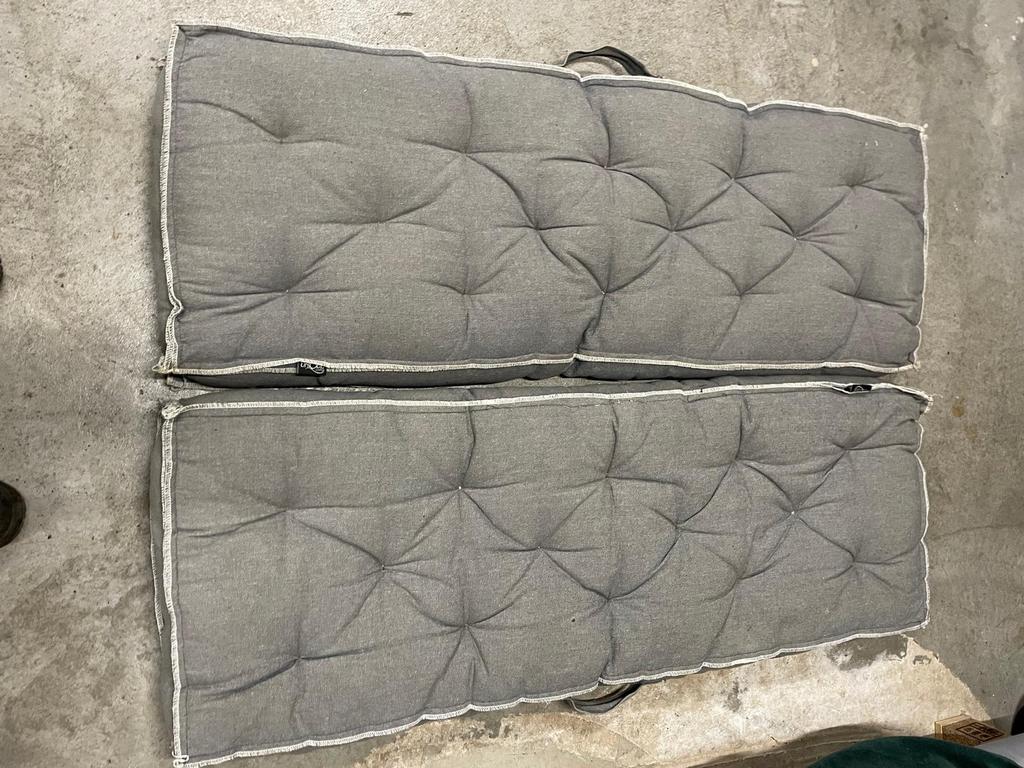 Palletkussens, Ophalen