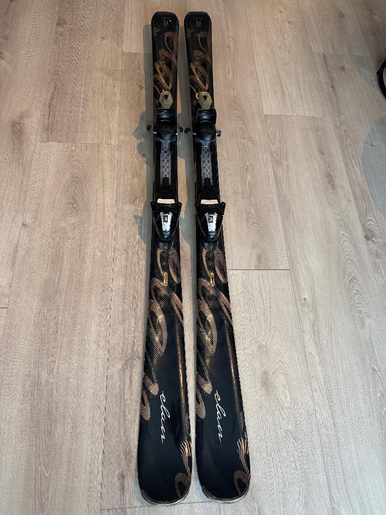 Elan Black Magic dames ski’s 152 cm + binding. All mountain, 140 tot 160 cm, Gebruikt, Carve, Skiën