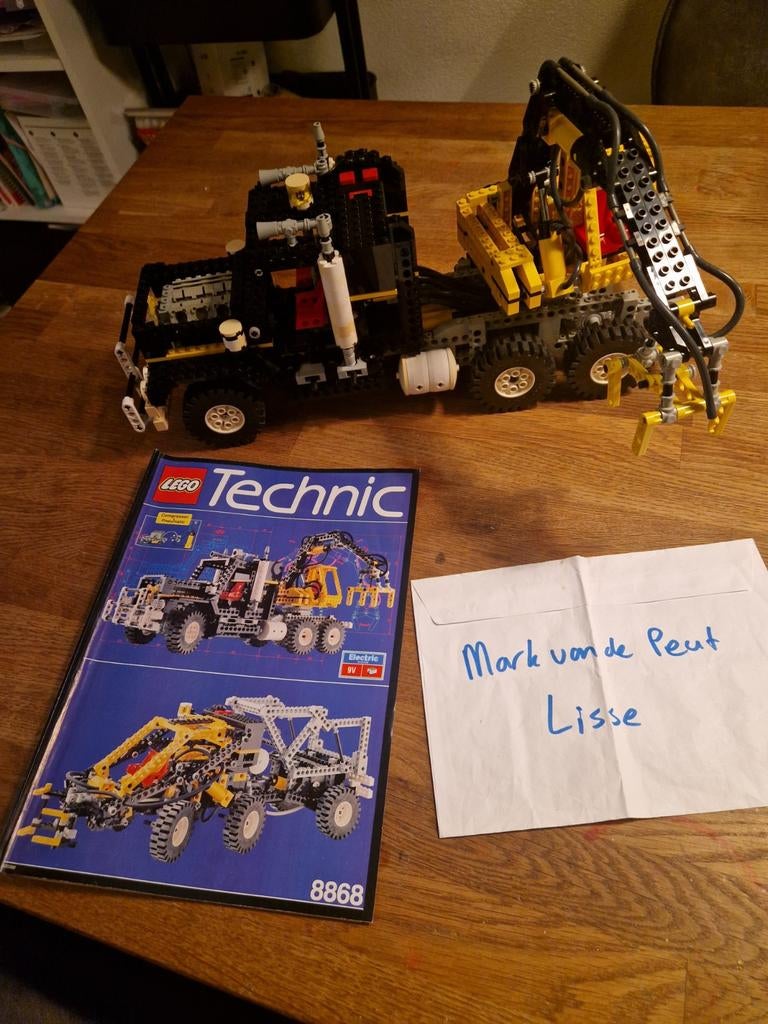Lego 8868 air tech claw rig, Ophalen of Verzenden, Gebruikt, Complete set, Lego