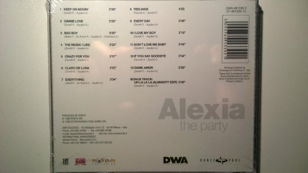 Alexia - The Party, Ophalen of Verzenden, Nieuw in verpakking, Dance Populair