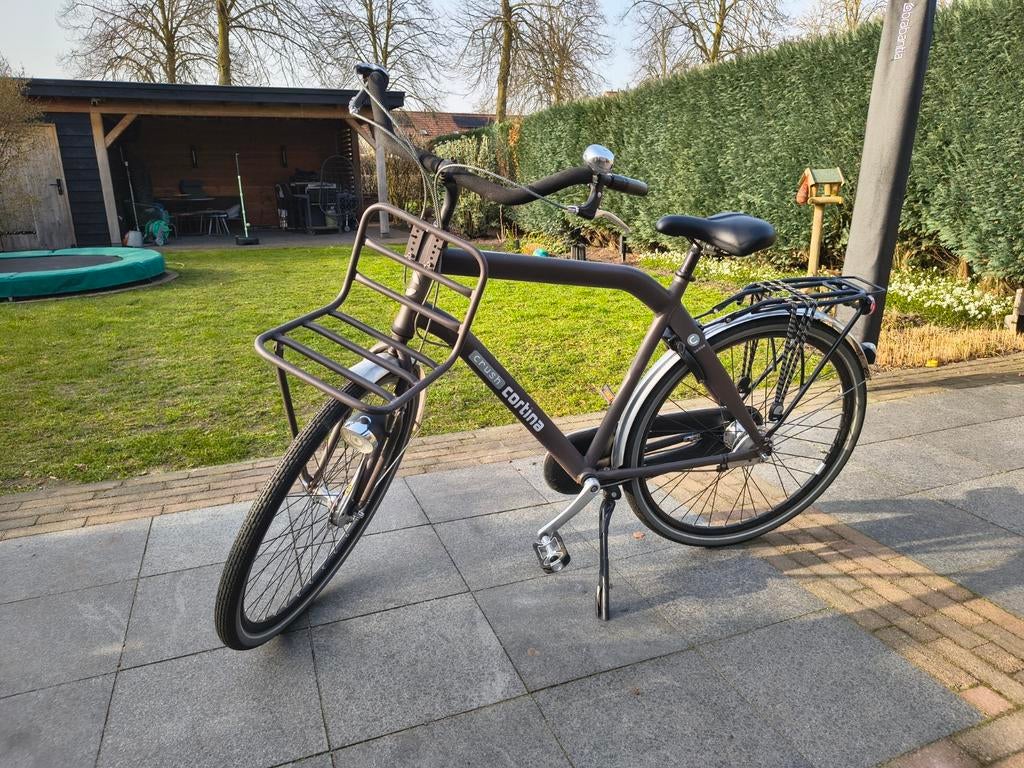 Fijne Cortina Crush herenfiets - 28 inch, Gebruikt, Versnellingen, 57 tot 61 cm, Ophalen