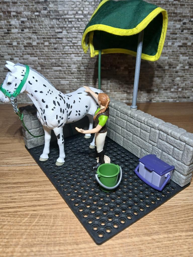 wasplaats schleich, weinig mee gespeeld zgan., Ophalen of Verzenden, Zo goed als nieuw