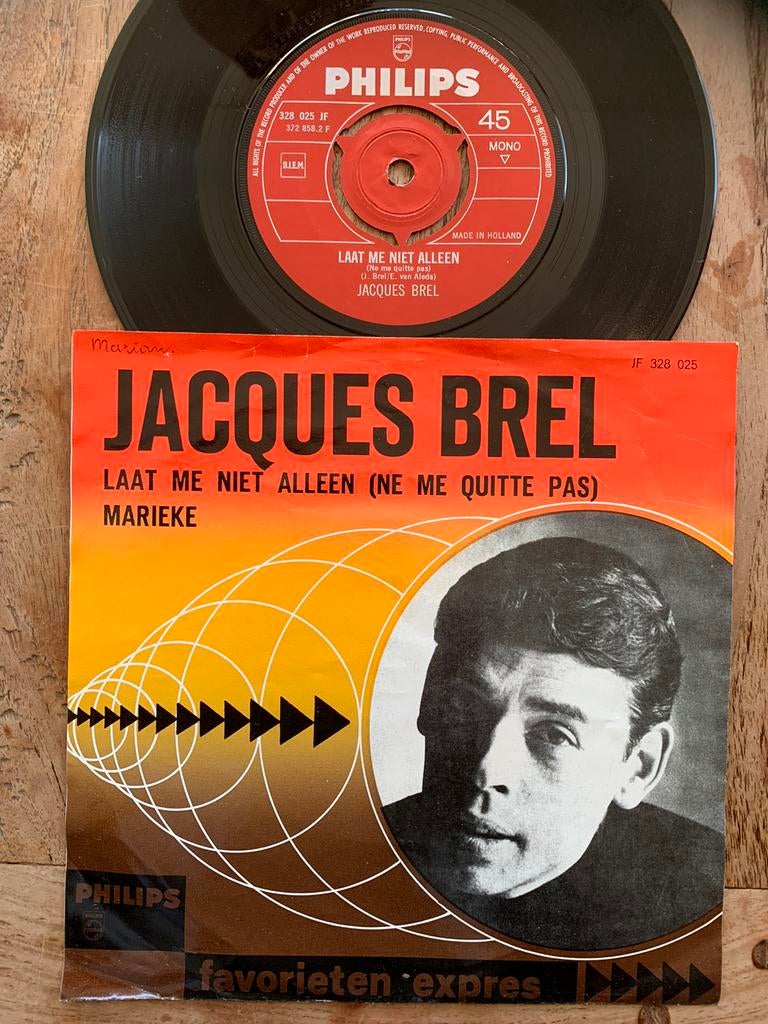 Piraten Chanson Jacques Brel Favorieten Expres laat me niet, Ophalen of Verzenden, Zo goed als nieuw, Nederlandstalig