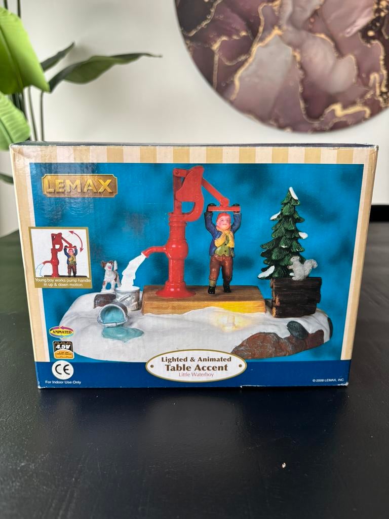 Lemax Table Accent Little Waterboy, Ophalen, Zo goed als nieuw