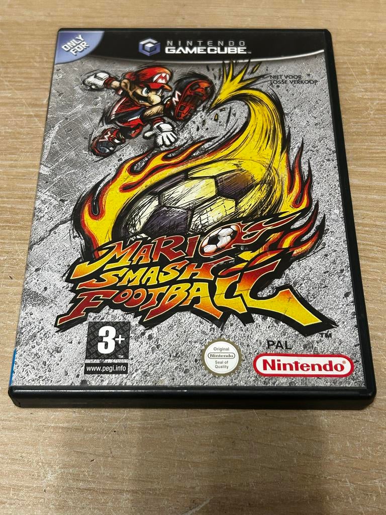 Nintendo GameCube Mario Smash Football spel, Spelcomputers en Games, Gebruikt, Eén computer, Ophalen of Verzenden, 3 spelers of meer