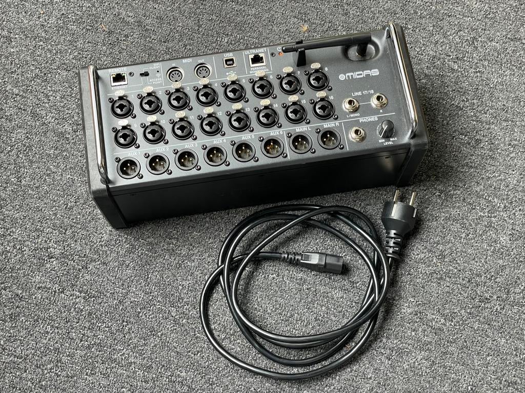 Midas MR 18, Muziek en Instrumenten, Ophalen of Verzenden, Gebruikt, 10 tot 20 kanalen